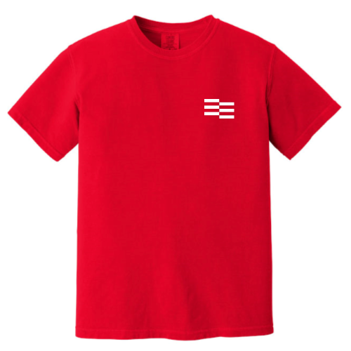 PMA Unisex Resort T Shirt - Red