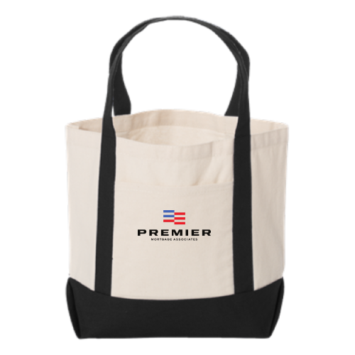 PMA Boater Tote Bag - Black