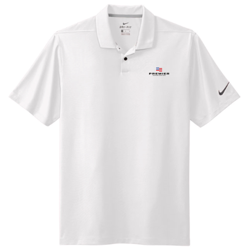 PMA Mens Nike Vapor Polo - White